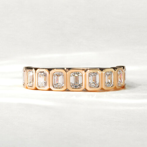 Bague en diamants modèle Romantique de la Maison de joaillerie Amantys