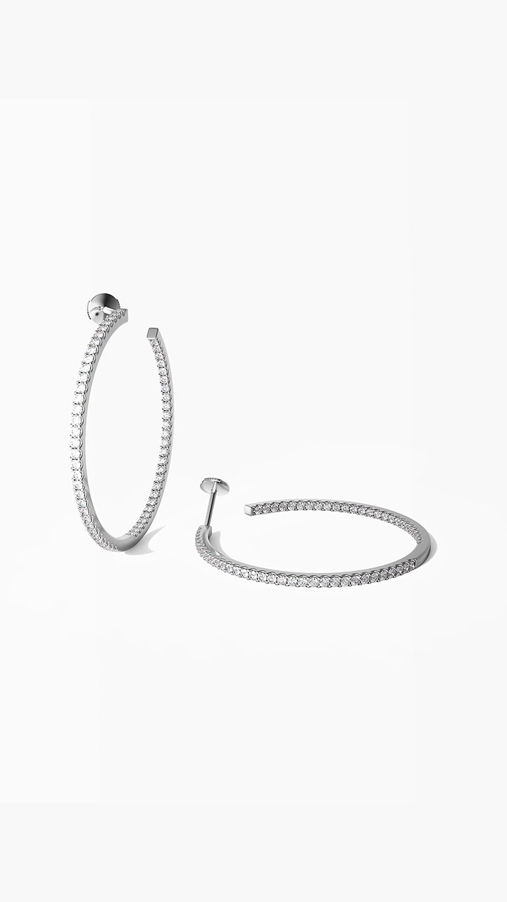 Boucles d’oreilles Créoles