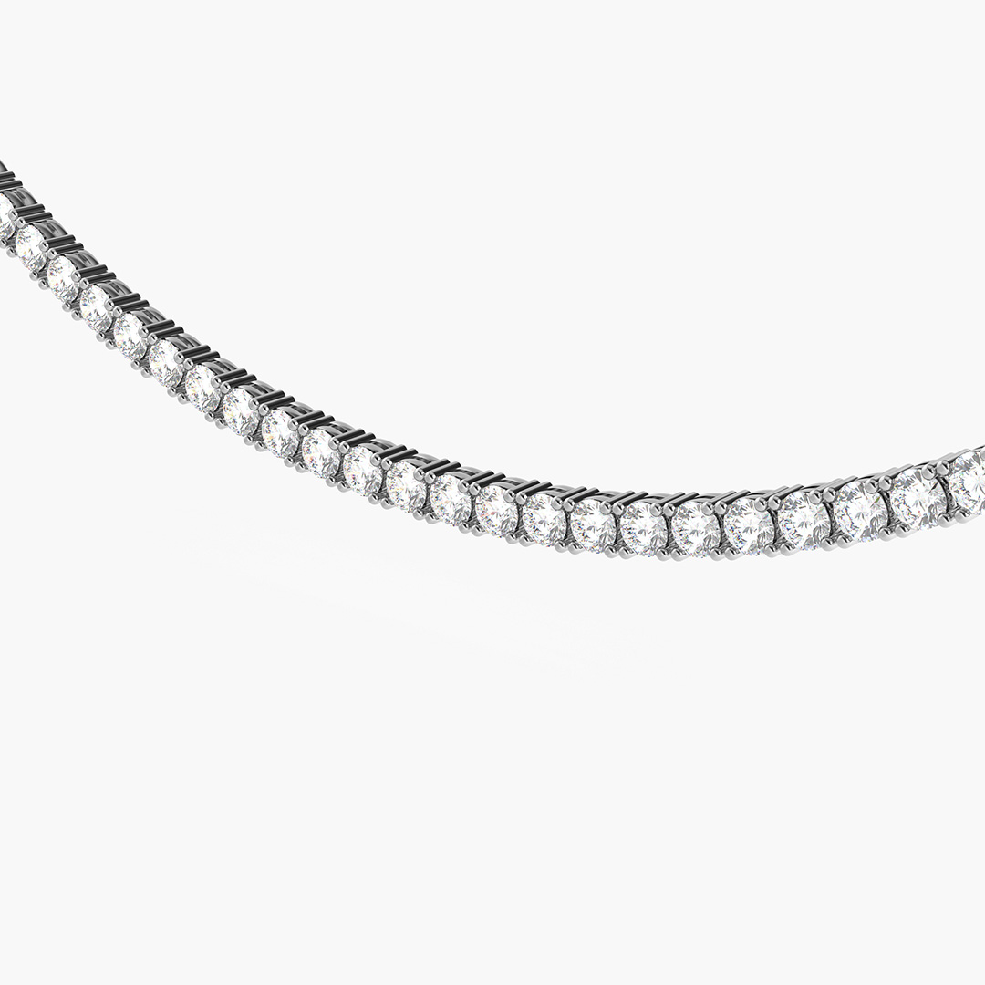 Collier Rivière de diamants de la Maison de joaillerie Amantys