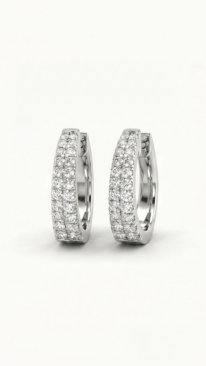 Boucles d'oreilles Scintillantes