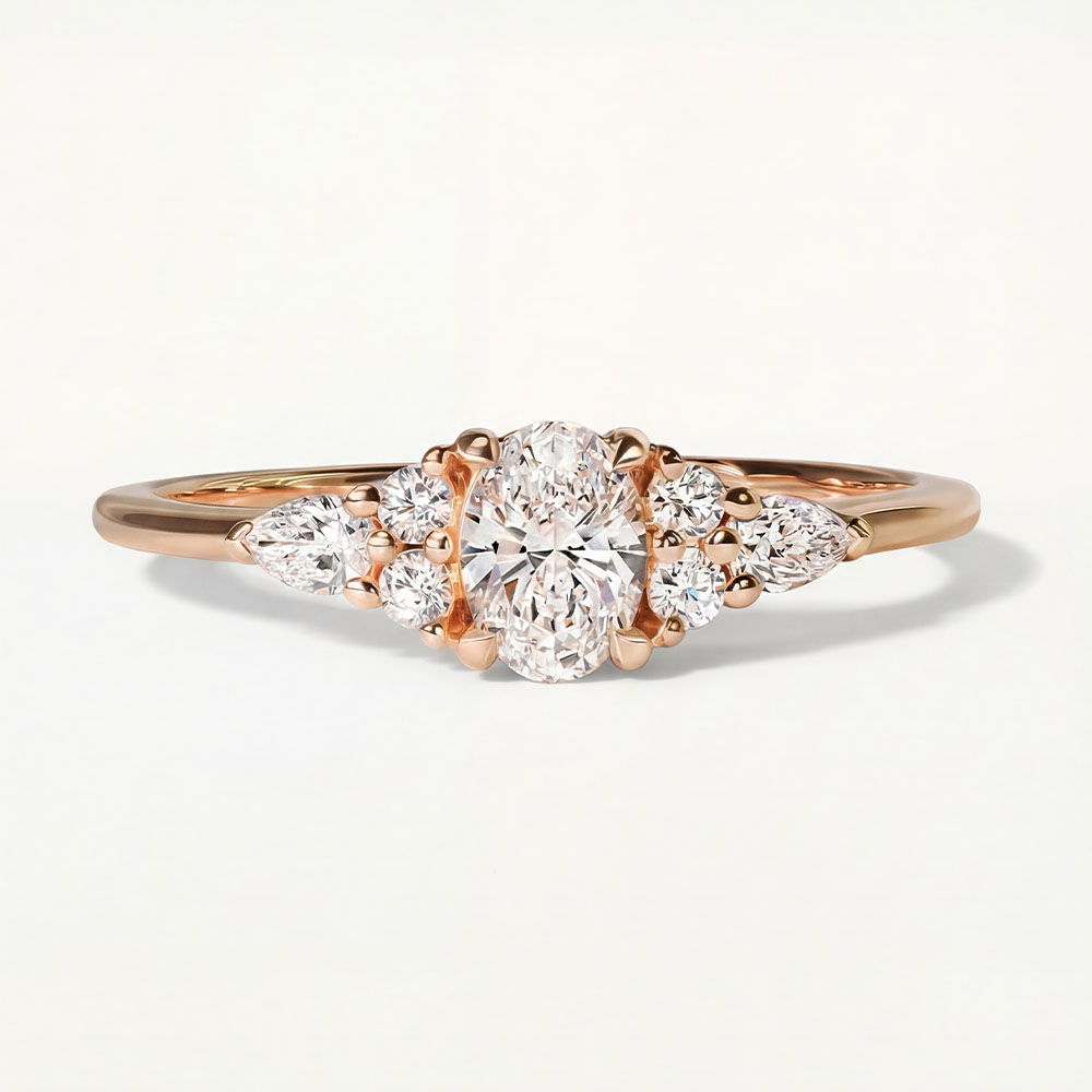 Inspirantetaille Ovale - 0.60 Ct